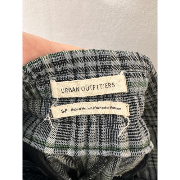Urban Outfitters Plaid Trouser Ankle Pants Pleated Goth Punk Work Menswear SM - Picture 4 of 6